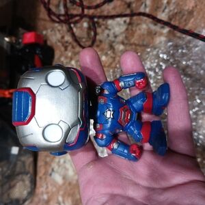 Marvel Funko Pop Vinyl # 25 Iron Man 3 Iron Patriot ! No Box ! Vaulted 2013